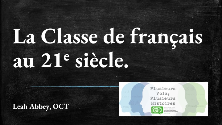 la classe de fran ais au 21 e si cle