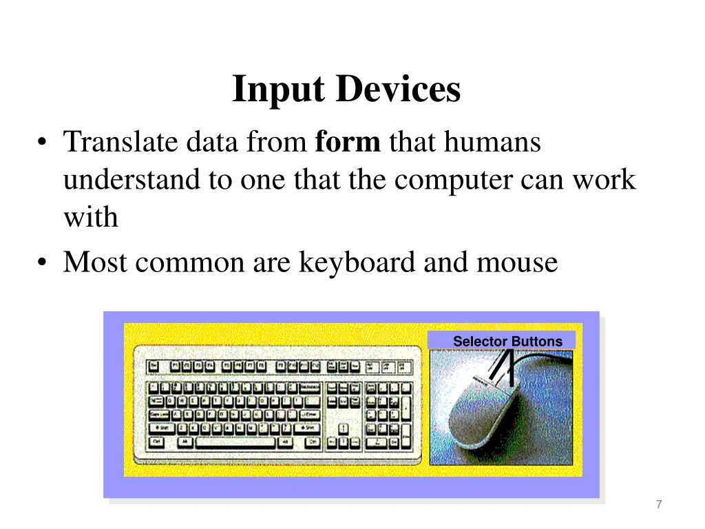 input devices