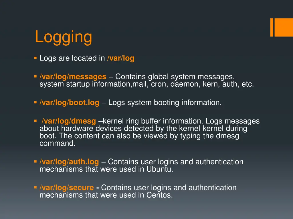 logging