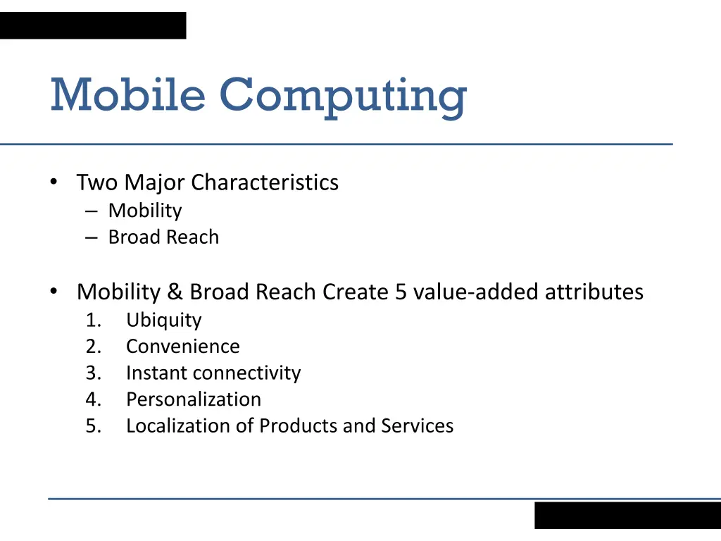 mobile computing