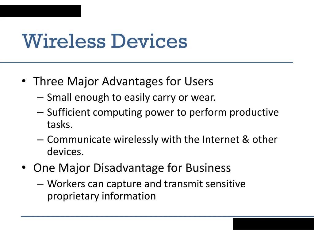 wireless devices