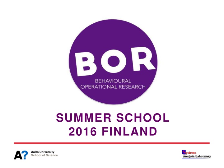 summer school 2016 finland