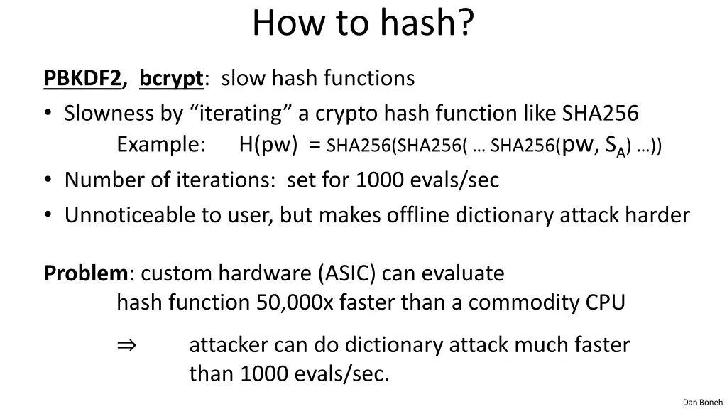 how to hash