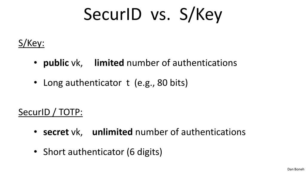 securid vs s key