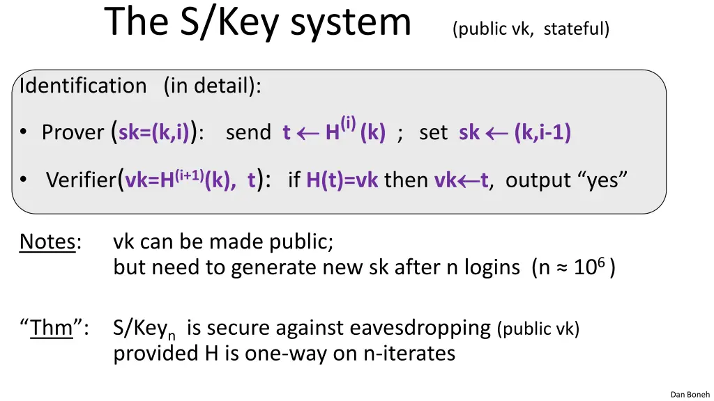 the s key system public vk stateful 1