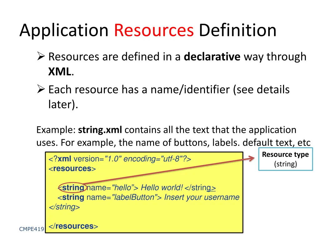 application resources definition 7