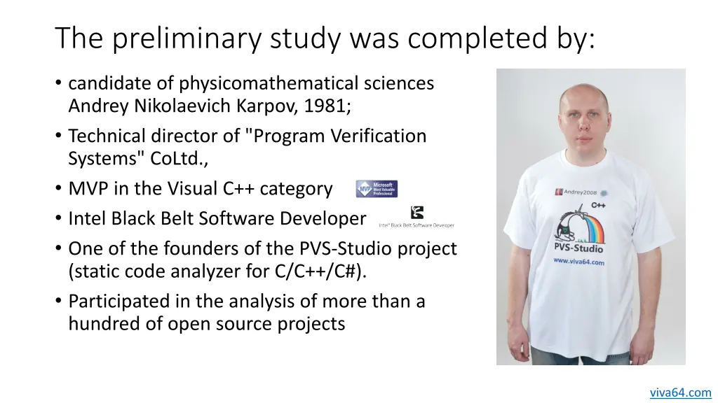 the preliminary study was completed by