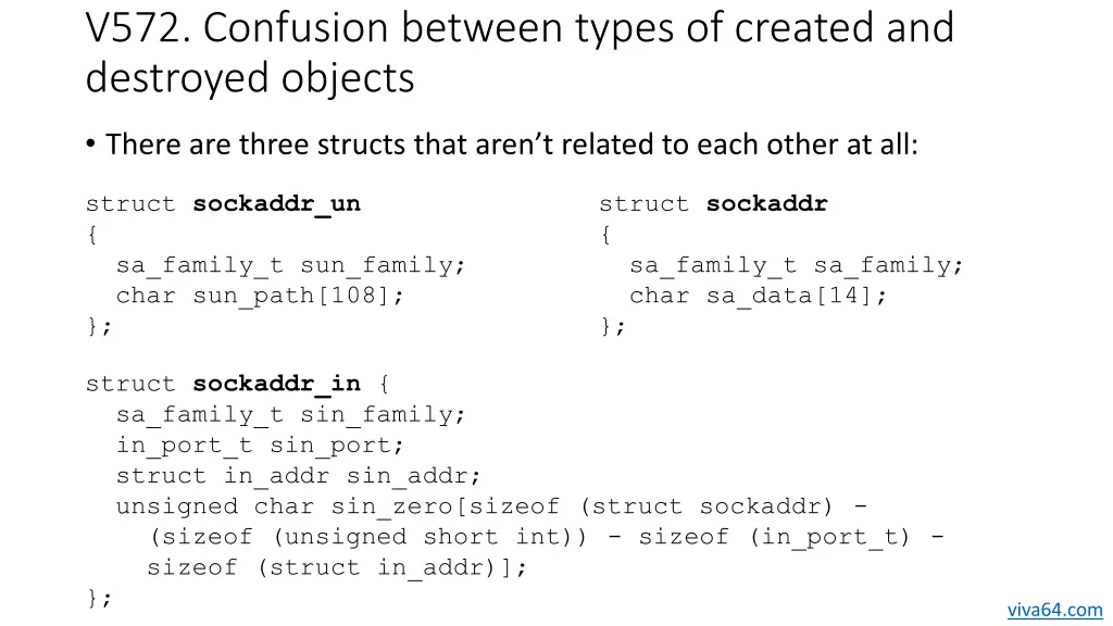 v572 confusion between types of created