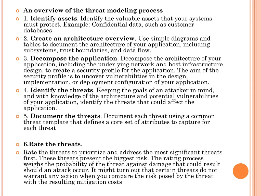 an overview of the threat modeling process