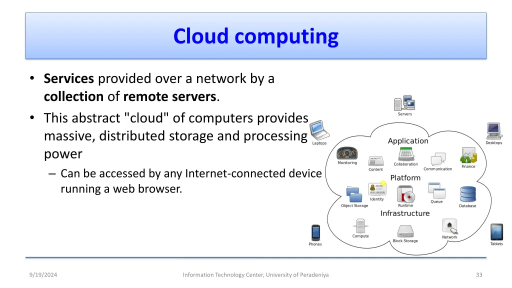 cloud computing