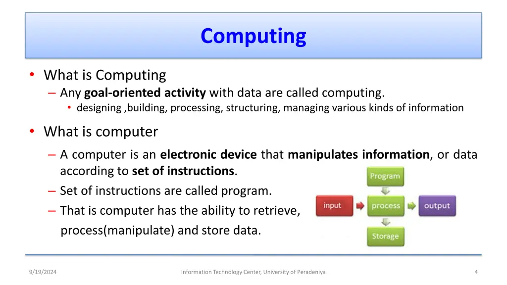 computing