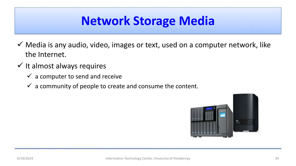 network storage media