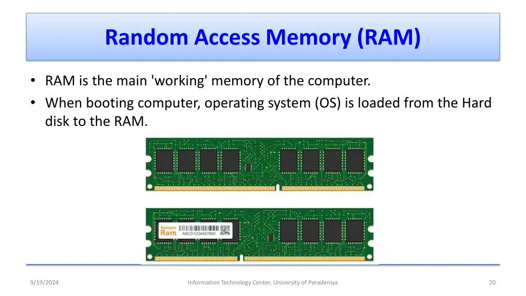 random access memory ram