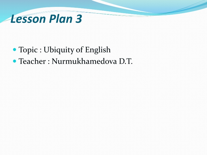 lesson plan 3