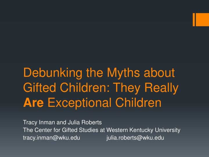 debunking the myths about gifted children they