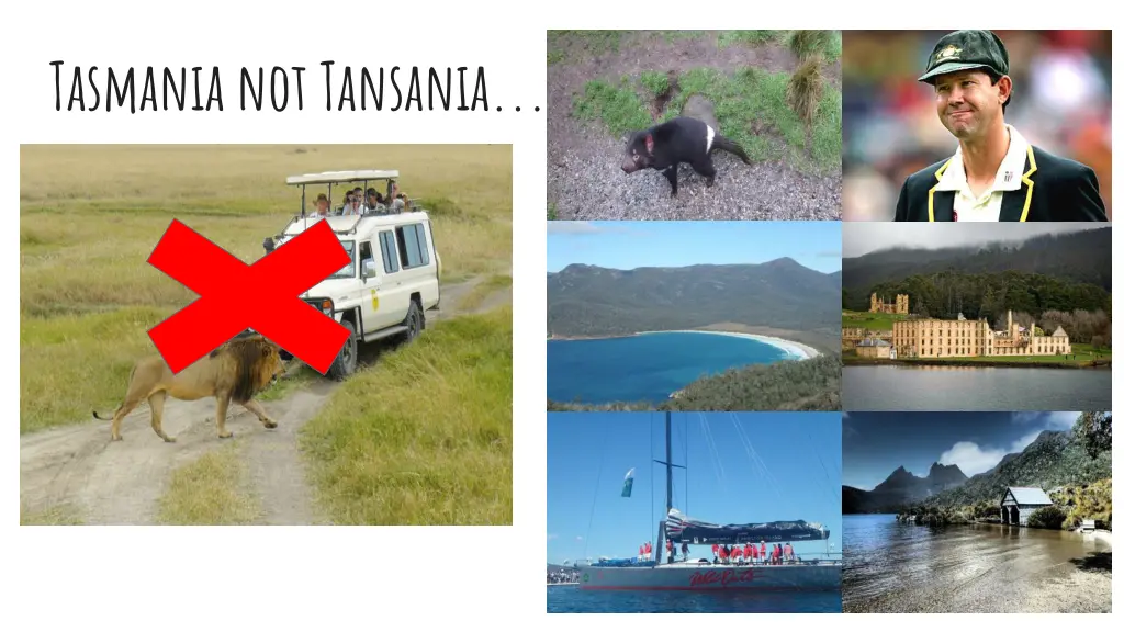 tasmania not tansania 1