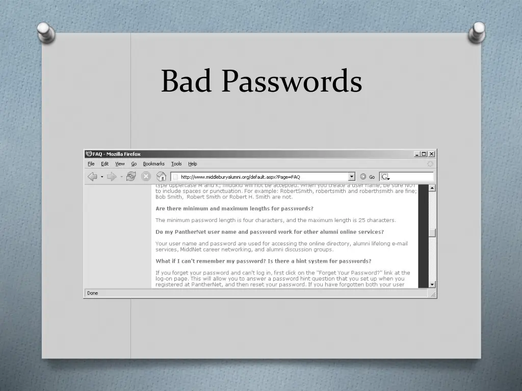 bad passwords 1