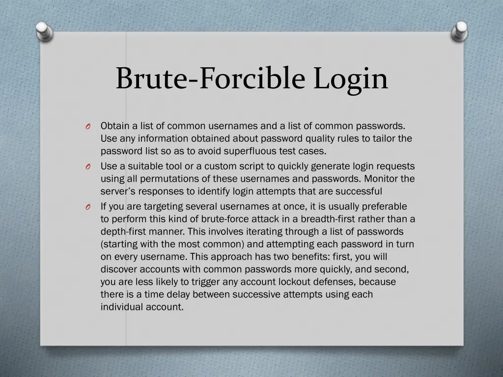 brute forcible login 5