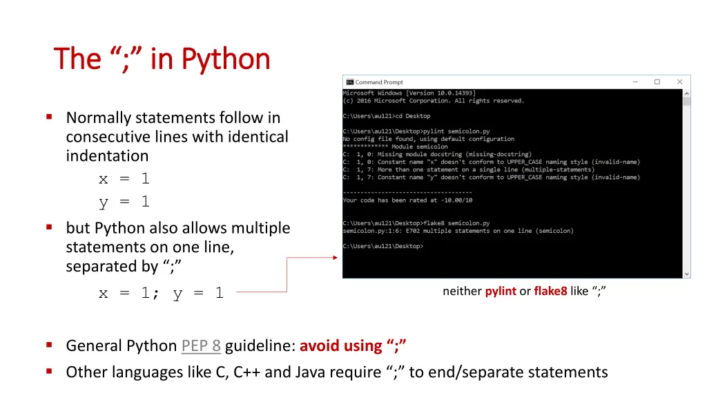 the in python the in python