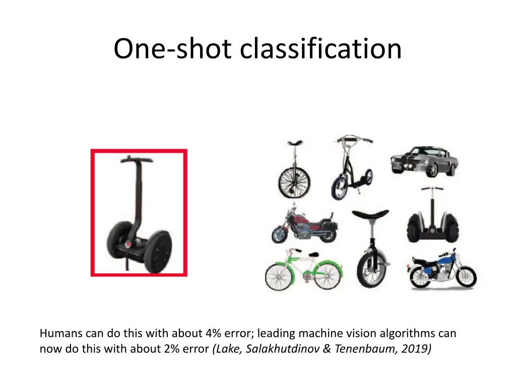 one shot classification