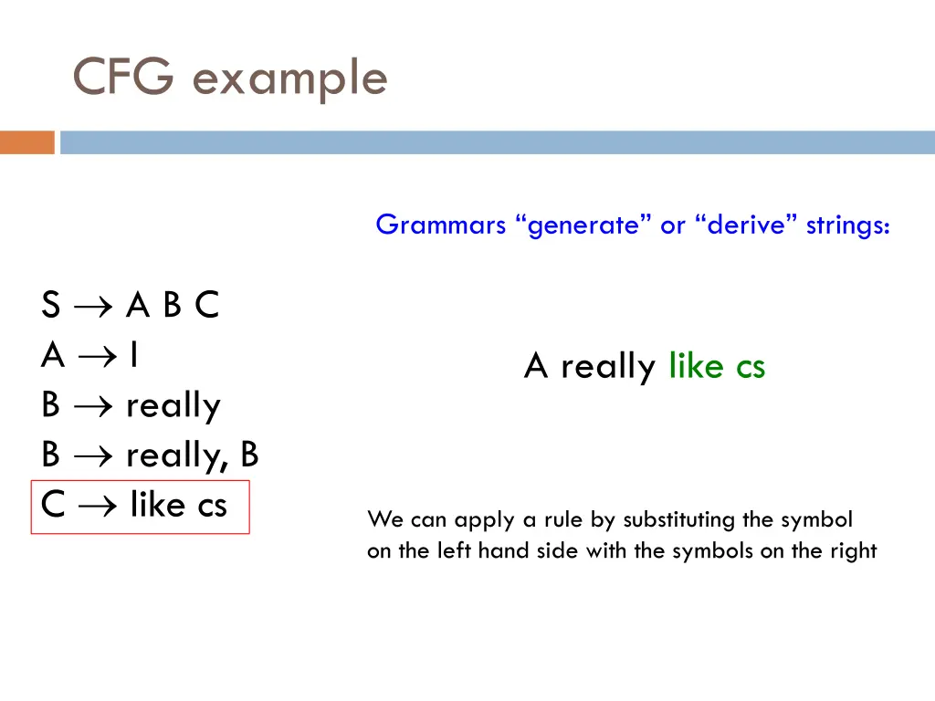 cfg example 6