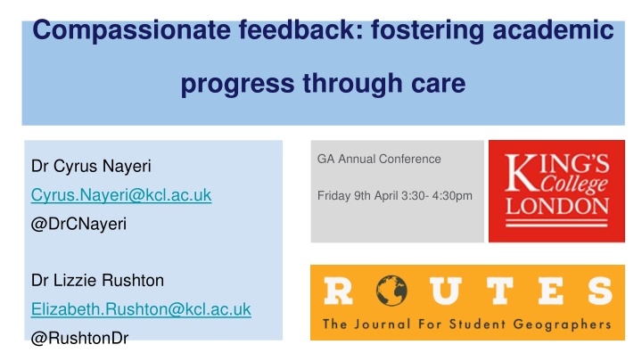 compassionate feedback fostering academic