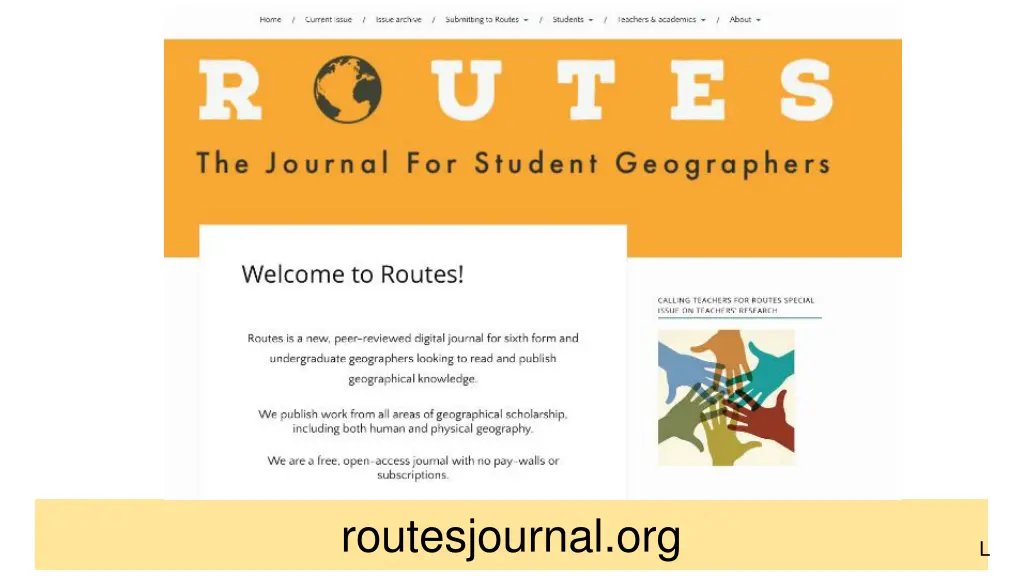 routesjournal org