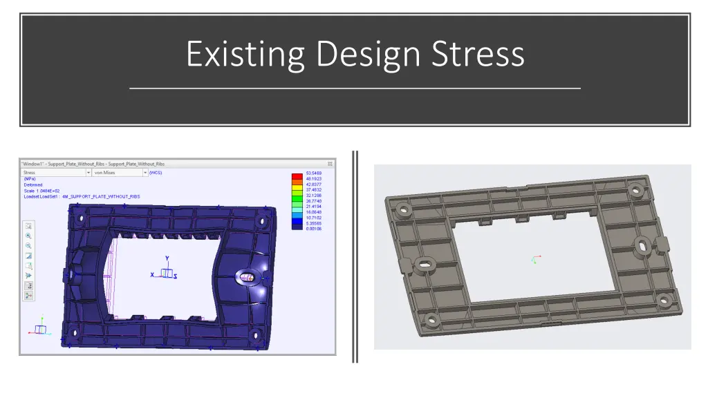 existing design stress