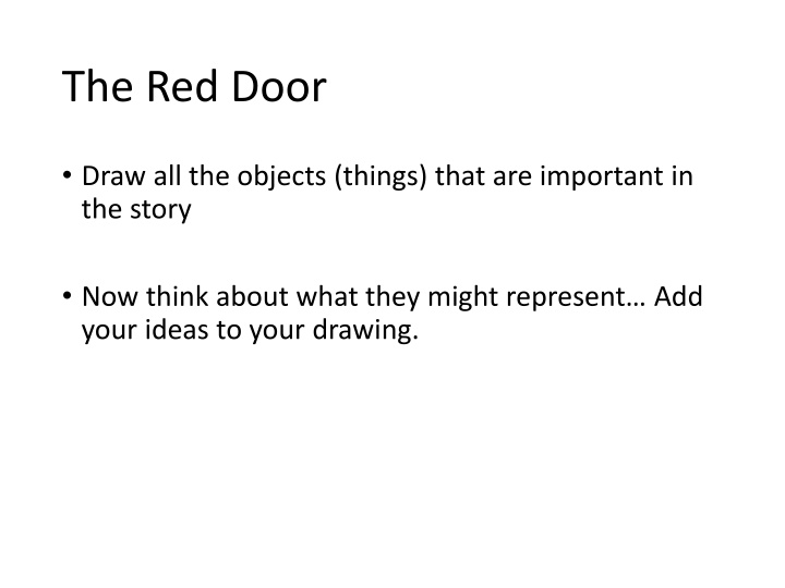 the red door