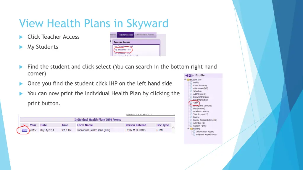 view health plans in skyward