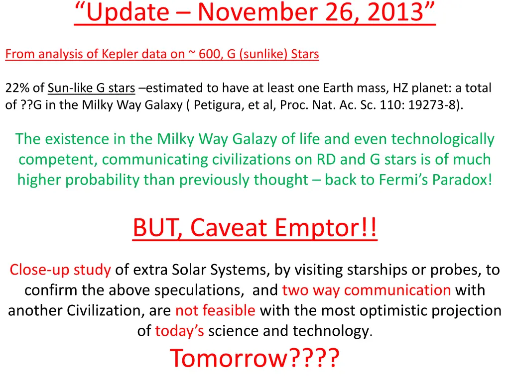 update november 26 2013