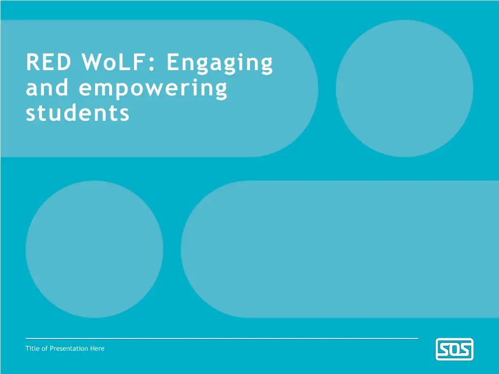 red wolf engaging and empowering students