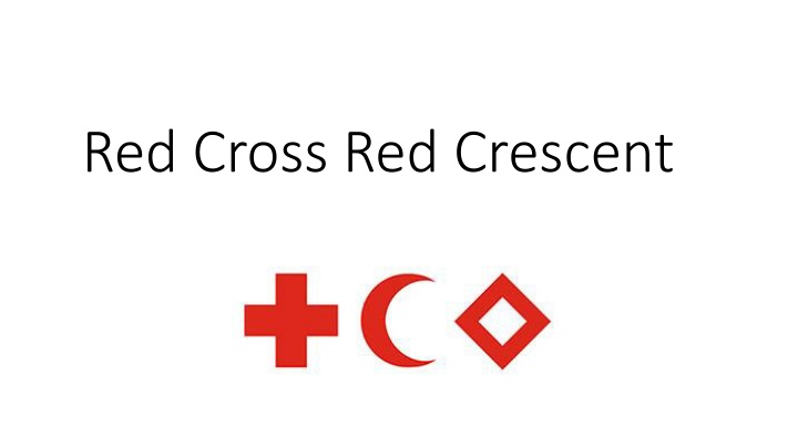 red cross red crescent