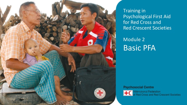 training in psychological first aid for red cross