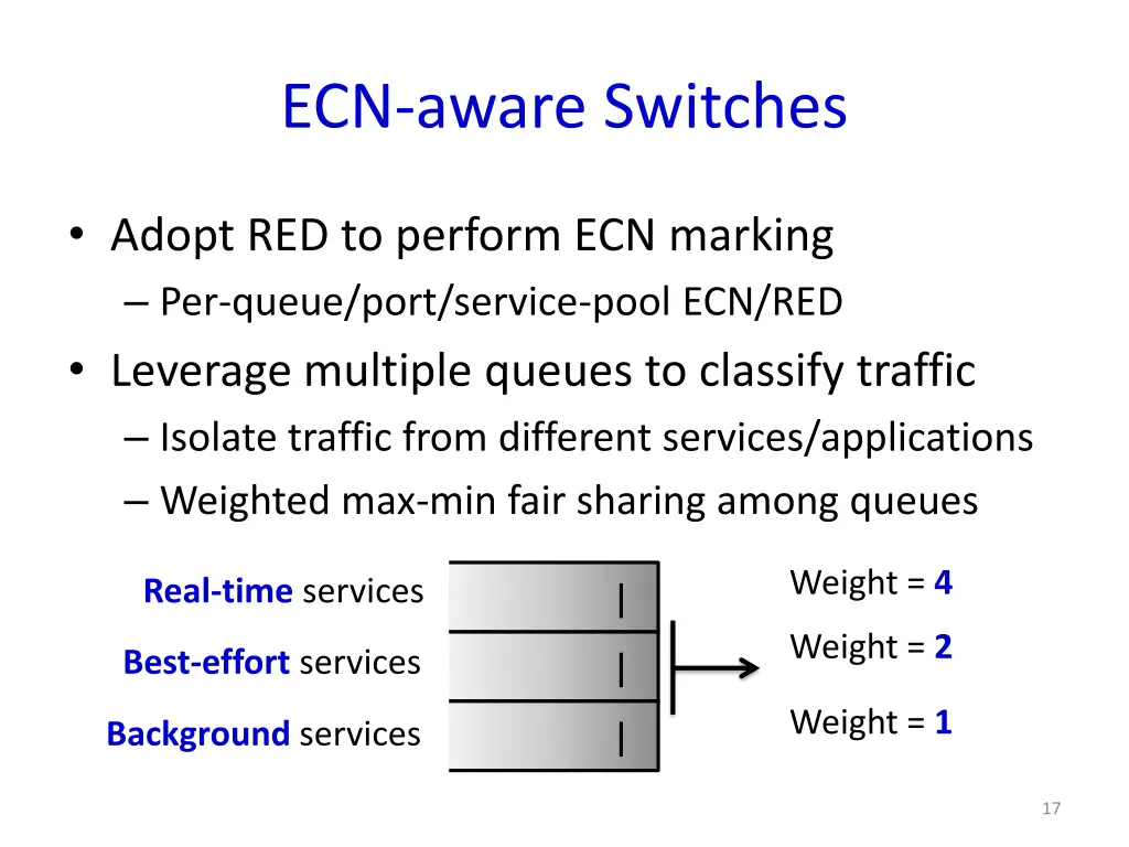 ecn aware switches 8