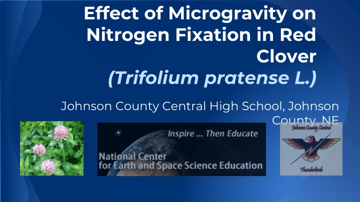 effect of microgravity on nitrogen fixation in red