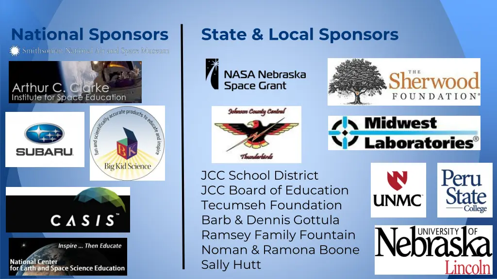 national sponsors