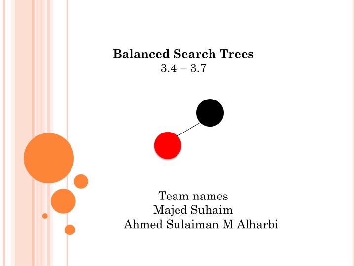 balanced search trees 3 4 3 7