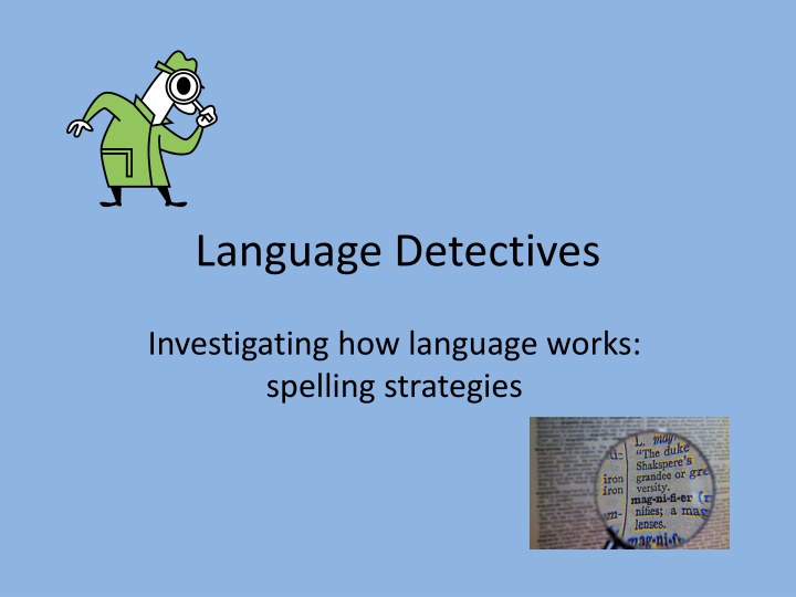 language detectives