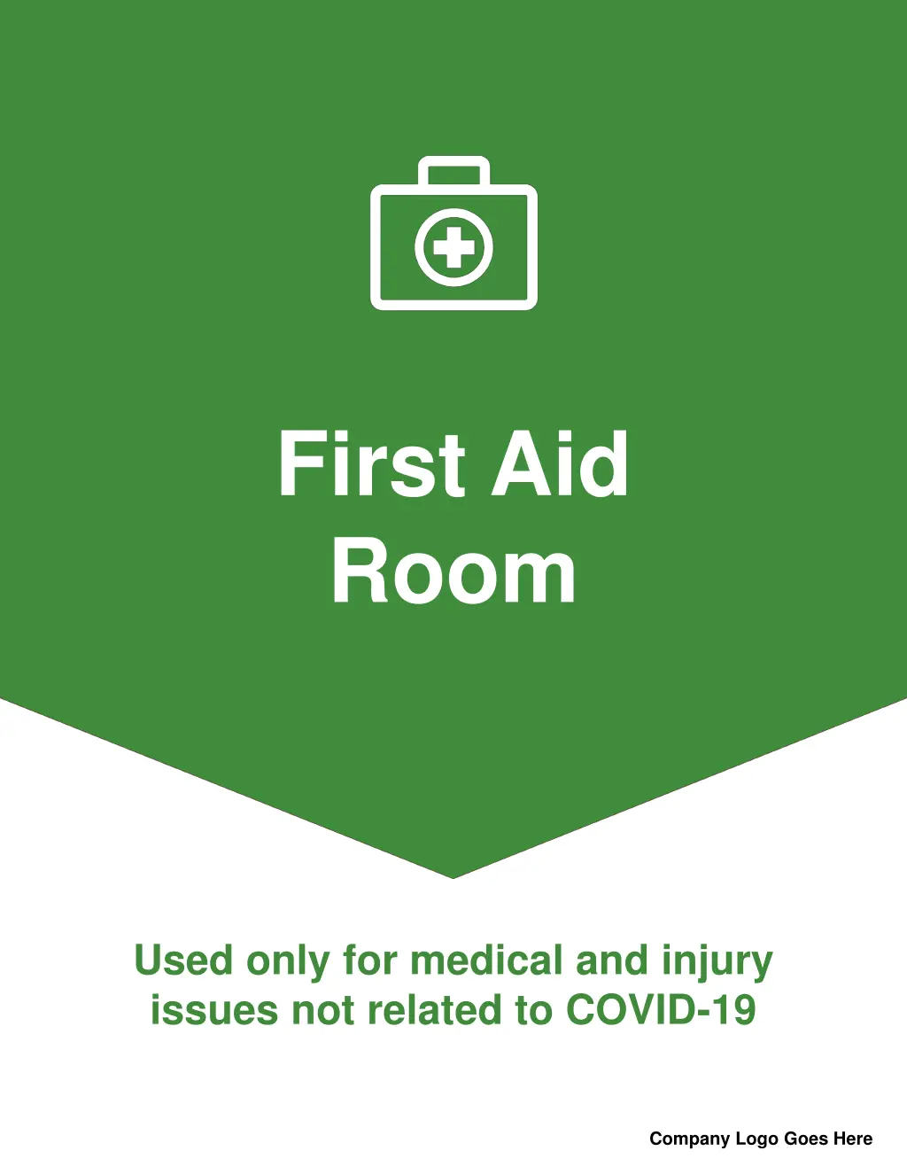 first aid room