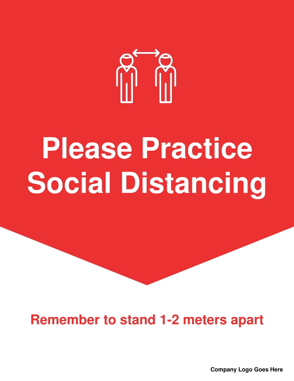 please practice social distancing 1