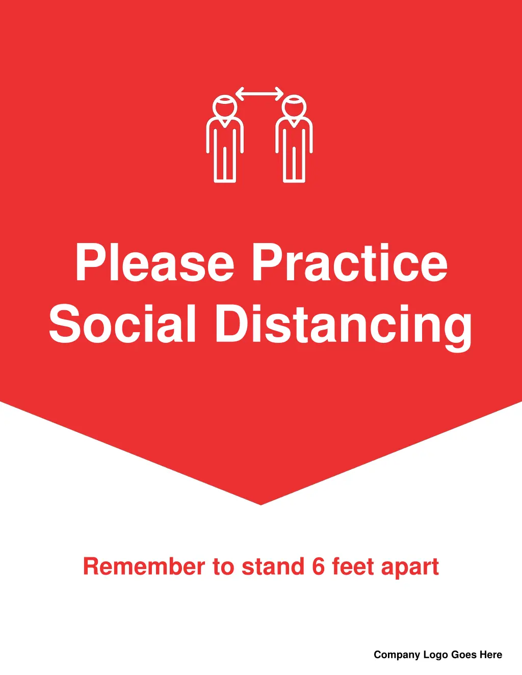 please practice social distancing