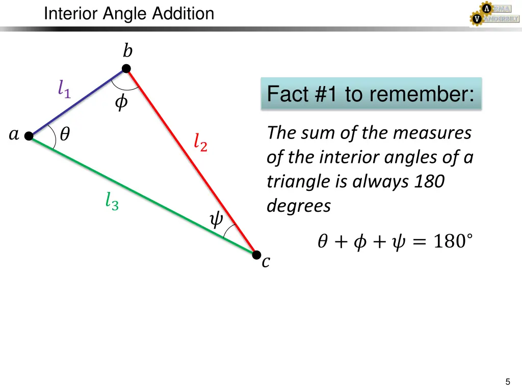 interior angle addition