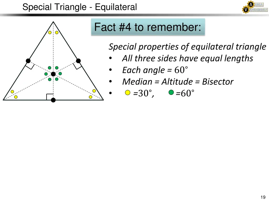 special triangle equilateral 1