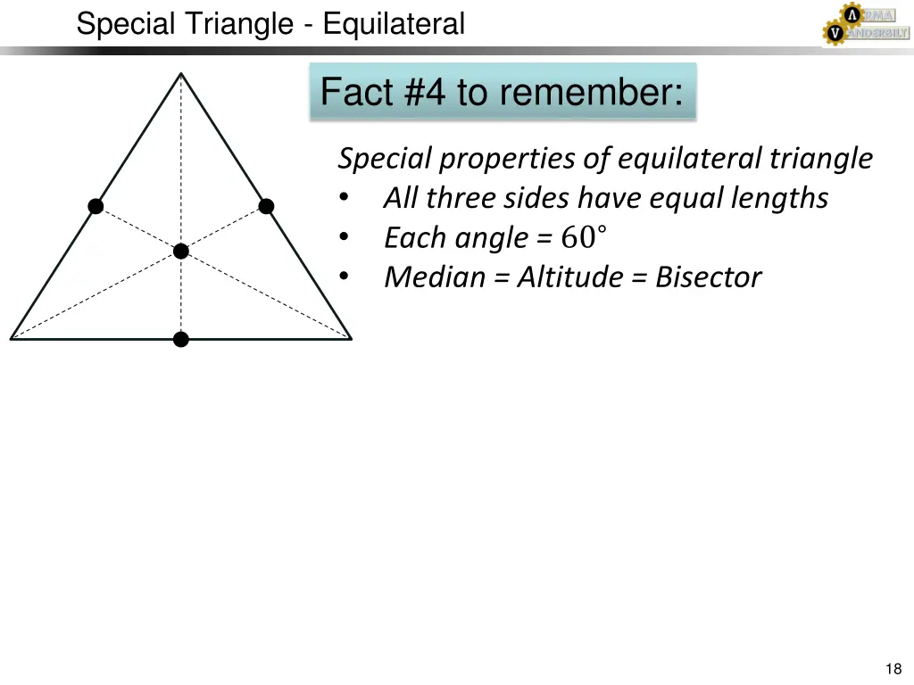 special triangle equilateral