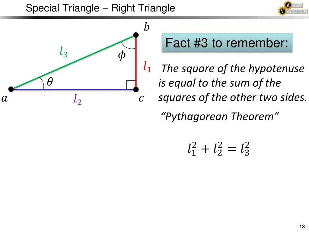 special triangle right triangle 4