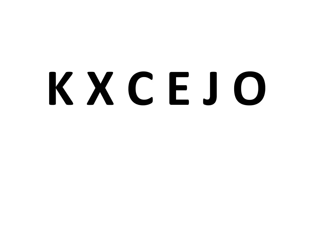 k x c e j o