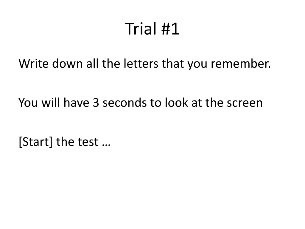 trial 1