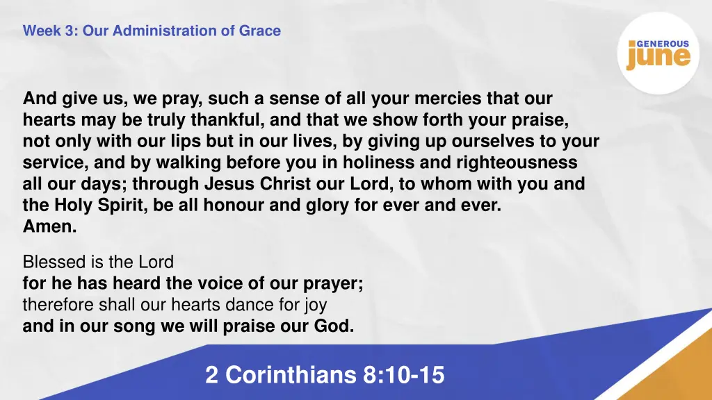 week 3 our administration of grace 5