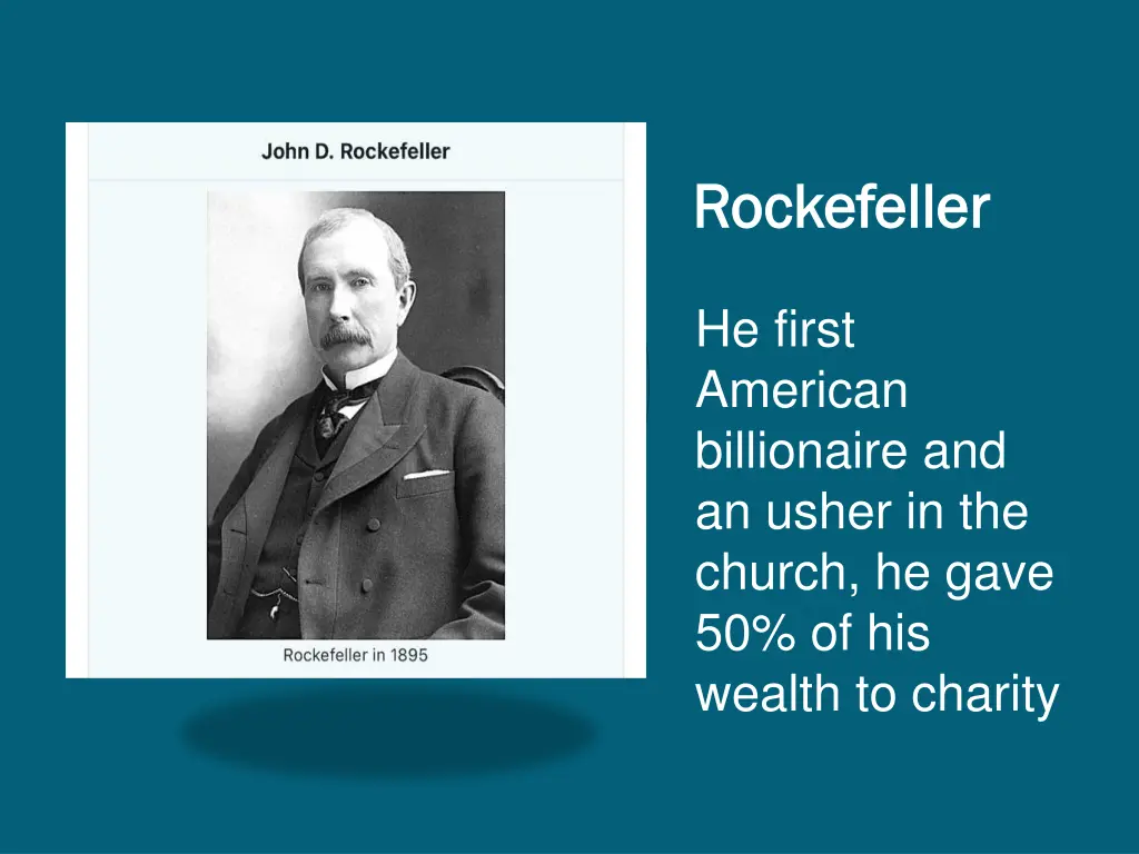 rockefeller rockefeller